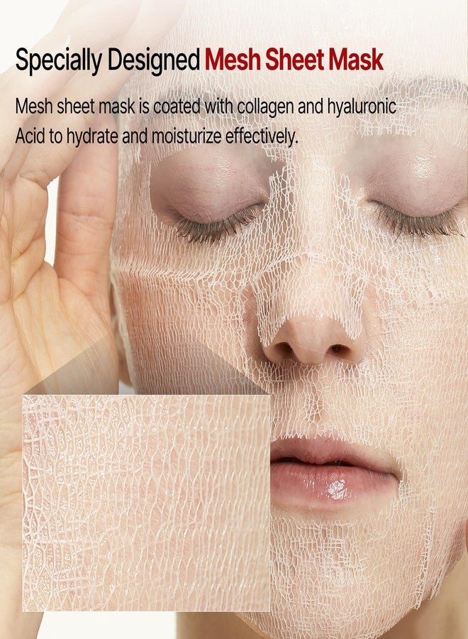 MEDITHERAPY Wrinkle-fit Mask + Facial Roller, Collagen Mask, Lifting Sagging Skin, Hydrating, Improving Elasticity, Glass Skin, Korean Skincare - Image 4